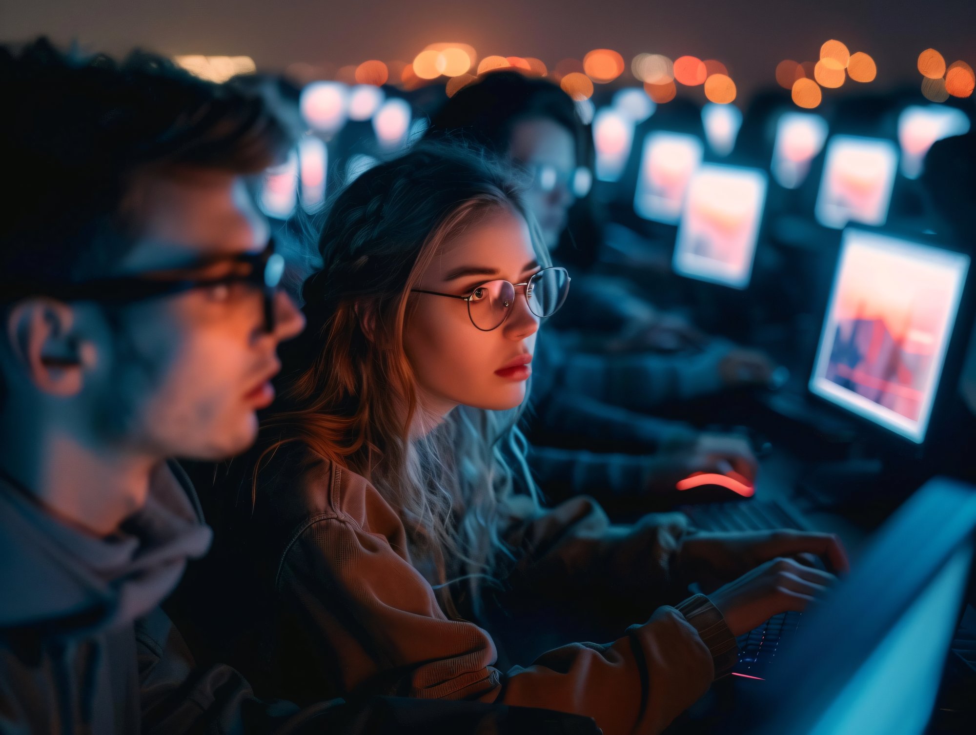 view-people-addicted-their-smartphone-looking-scrolling-through-screens